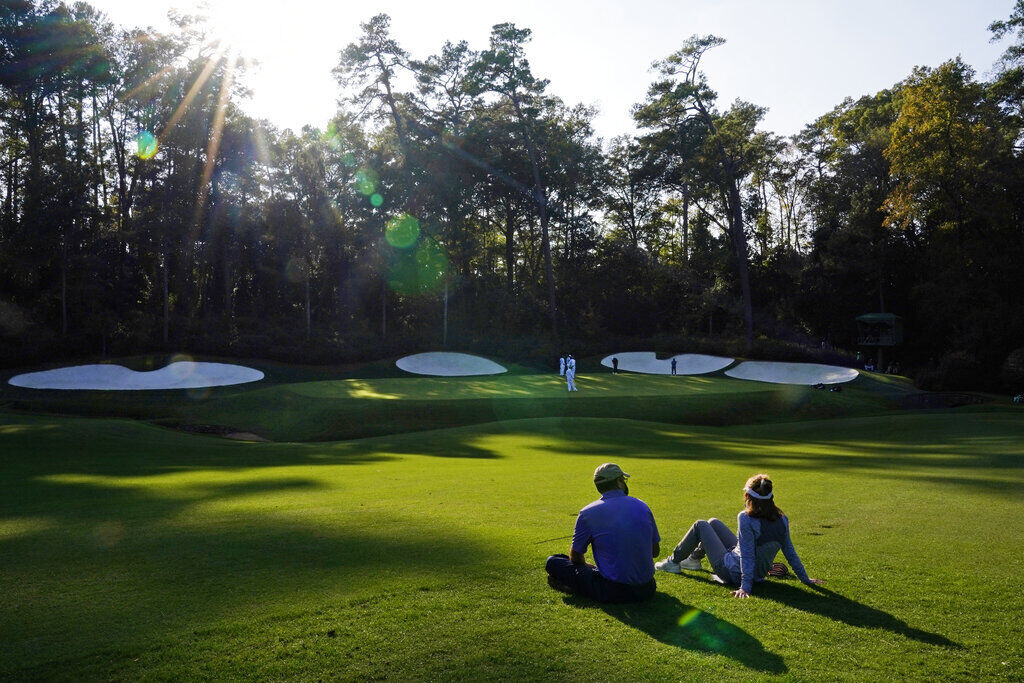 APTOPIX Masters Golf